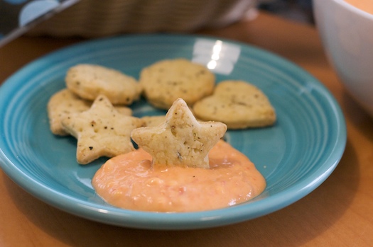 Rosemary and Olive Oil Crackers