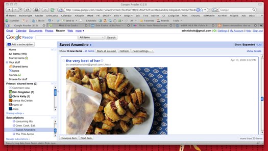Erin's Google Reader Erin's Google Reader