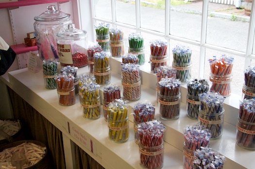 An Array of Candy Sticks at The Fudgery An Array of Candy Sticks at The Fudgery