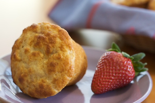 Strawberry Popovers