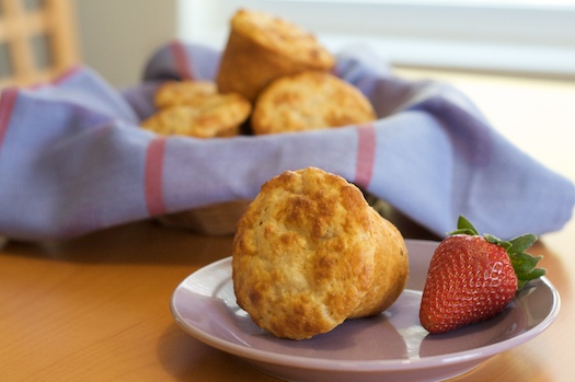 Strawberry Popovers
