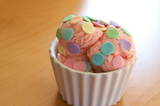 Strawberry Cake Batter Ice Cream Strawberry Cake Batter Ice Cream