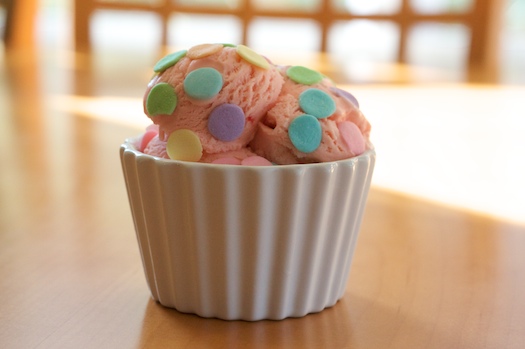 Strawberry Cake Batter Ice Cream Strawberry Cake Batter Ice Cream