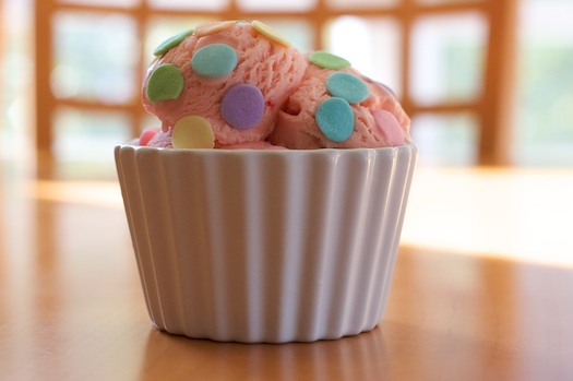 Strawberry Cake Batter Ice Cream Strawberry Cake Batter Ice Cream