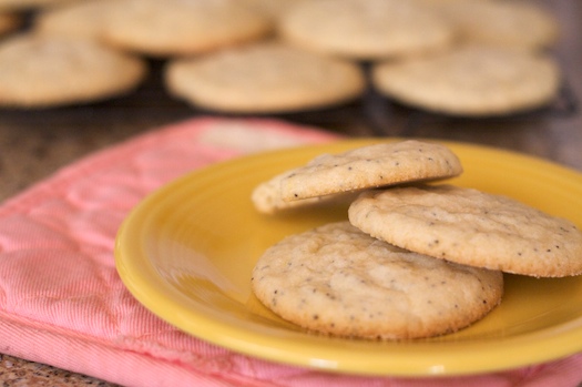 Lemon-Poppyseed Sugar Cookies