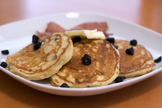 Blueberry Breakfast Pancakes