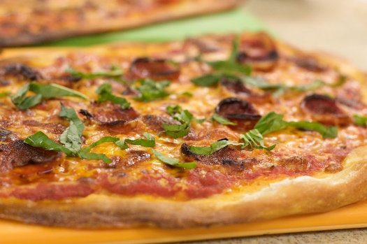 CK's Pepperoni and Basil Pizza