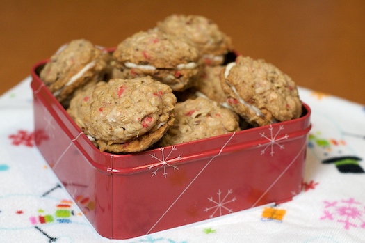 Peppermint Crunch Sandwich Cookies Peppermint Crunch Sandwich Cookies