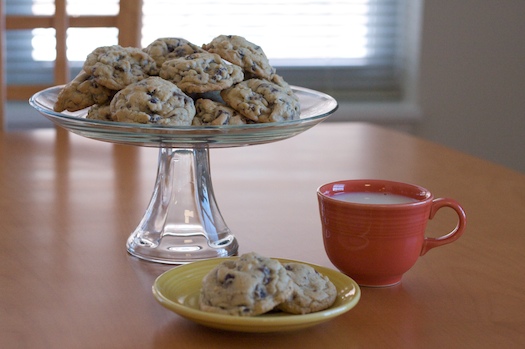 Raspberry Lemon Chocolate Chip Cookies
