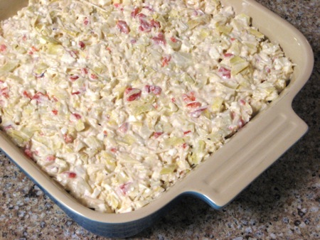 Top Secret Artichoke Dip