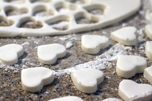 Heart-Shaped Peppermint Patties Heart-Shaped Peppermint Patties