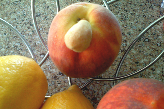Peach with a Beak Peach with a Beak