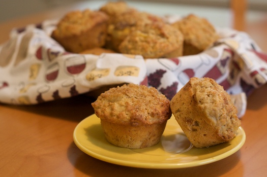 Peach Muffins Peach Muffins