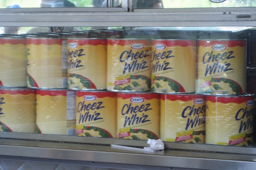 Gallons of Cheese Whiz