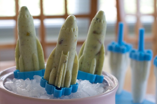 Pistachio Pudding Rocket Pops
