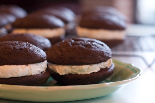 Classic Chocolate Whoopie Pies with Marshmallow Filling – Erin Cooks