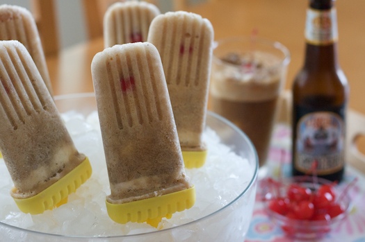 Root Beer Float Pops